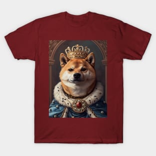 Shiba Inu The King T-Shirt